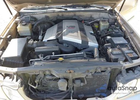 2000 Lexus Lx 470 from USA, damaged, VIN JT6HT00W0Y0091143